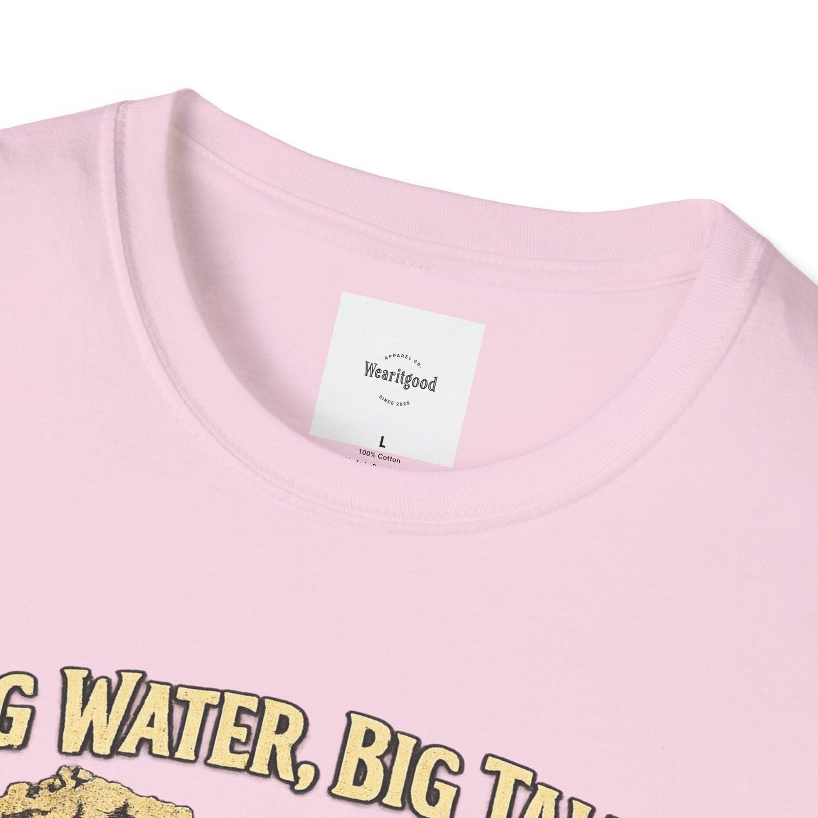Big Water, Big Tales Fishing T-Shirt - Image 59